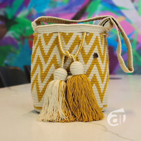 Crochet Purse Patterns, Woven Handbag, Woven Crossbody Bag, Crochet Bag, Woven Purse, Handmade Wayuu Bag, Beach bag, summer bag, mochila wayuu