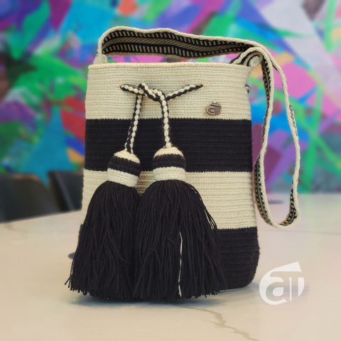 Crochet Purse Patterns, Woven Handbag, Woven Crossbody Bag, Crochet Bag, Woven Purse, Handmade Wayuu Bag, Beach bag, summer bag, mochila wayuu