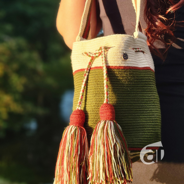 Crochet Purse Patterns, Woven Handbag, Woven Crossbody Bag, Crochet Bag, Woven Purse, Handmade Wayuu Bag, Beach bag, summer bag, mochila wayuu, boho gift