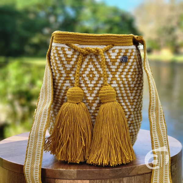 Crochet Purse Patterns, Woven Handbag, Woven Crossbody Bag, Crochet Bag, Woven Purse, Handmade Wayuu Bag, Beach bag, summer bag, mochila wayuu