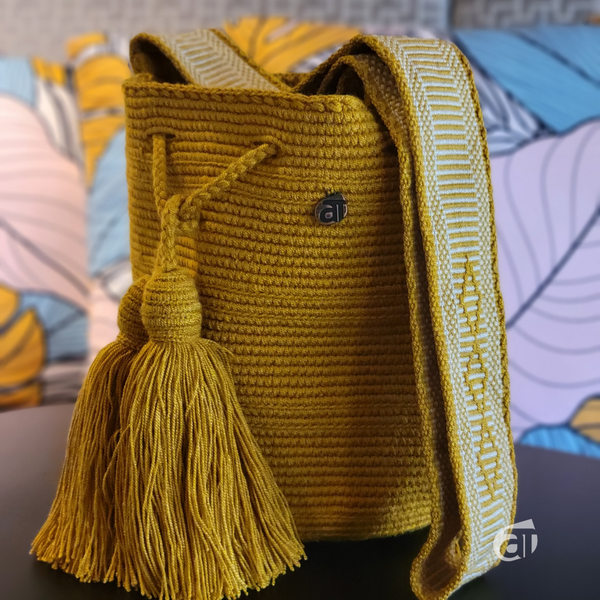 Crochet Purse Patterns, Woven Handbag, Woven Crossbody Bag, Crochet Bag, Woven Purse, Handmade Wayuu Bag, Beach bag, summer bag, mochila wayuu