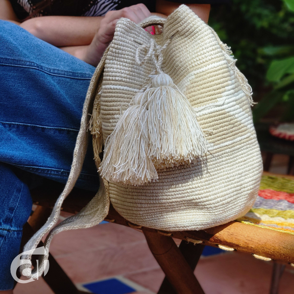 Woven Bag, Woven Beach Bag, Crochet Bags Patterns, Crochet Crossbody Bag, Crochet Handbags, Handamde Wayuu Bag, Beach bag