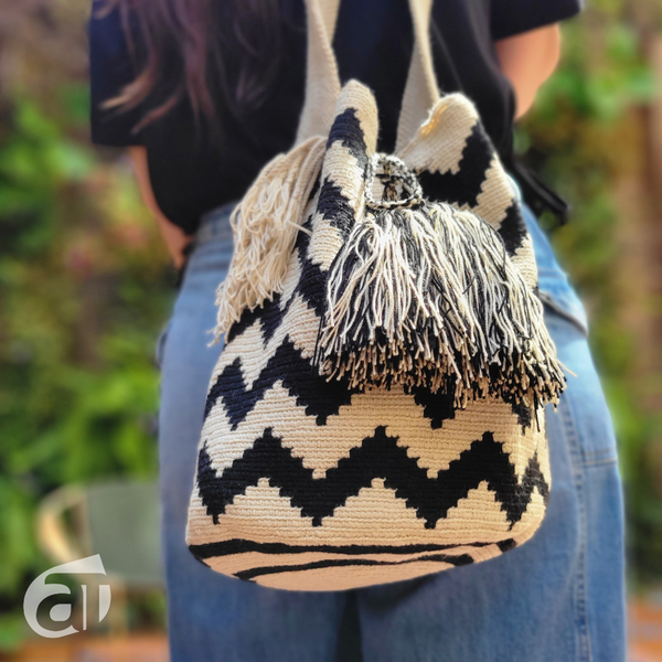 Woven Bag, Woven Beach Bag, Crochet Bags Patterns, Crochet Crossbody Bag, Crochet Handbags, Handamde Wayuu Bag, Beach bag,